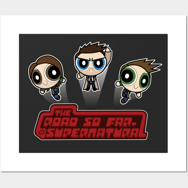 Supernatural Puffs Wall Art by bovaart